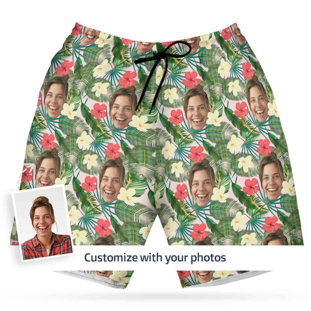 mens hawaiian shorts