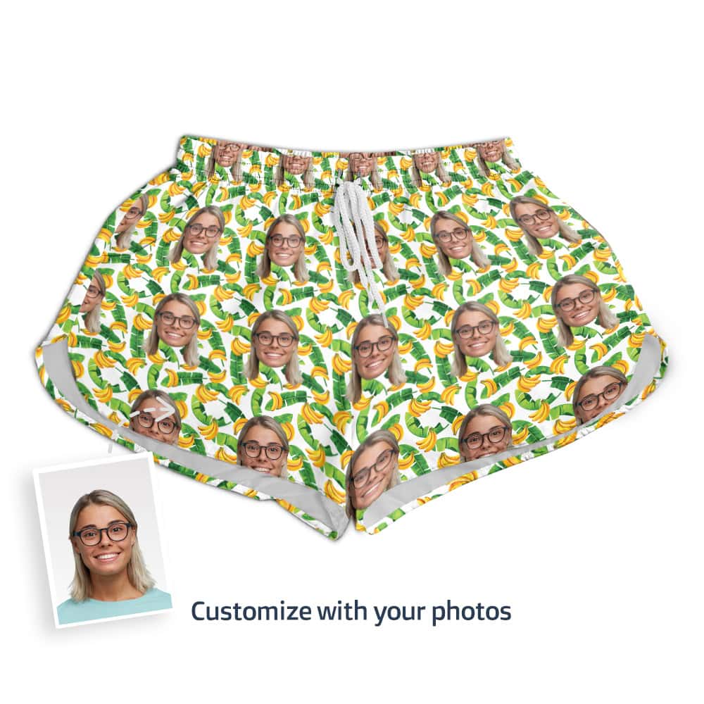 Banana Shorts Womens