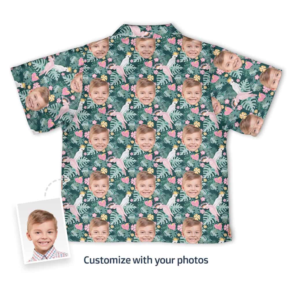 Beach Shirt Kids Back