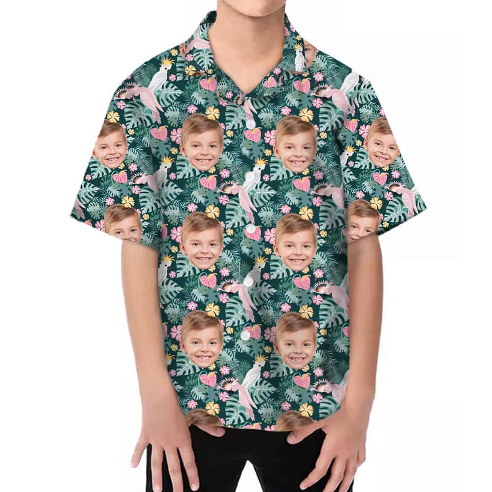 Beach Shirt Kids Model