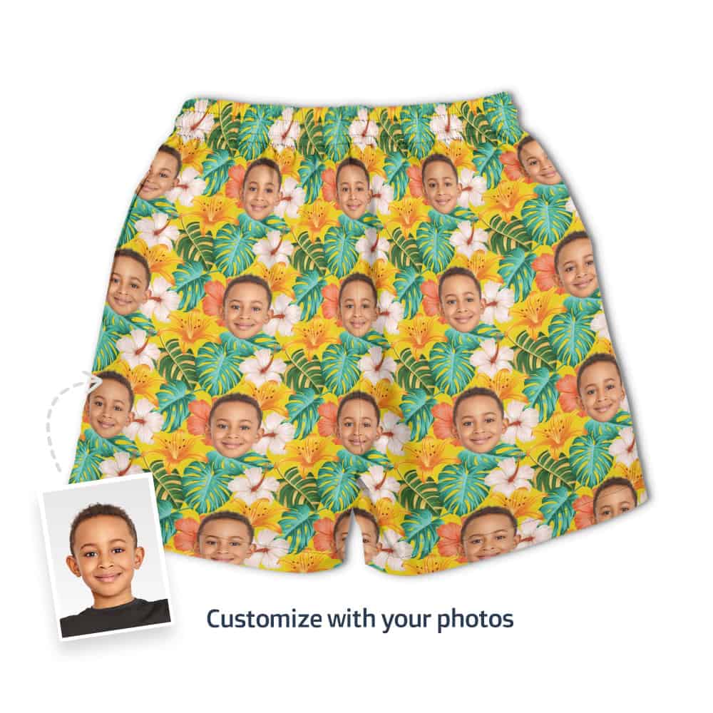 Boy Swimsuit Back