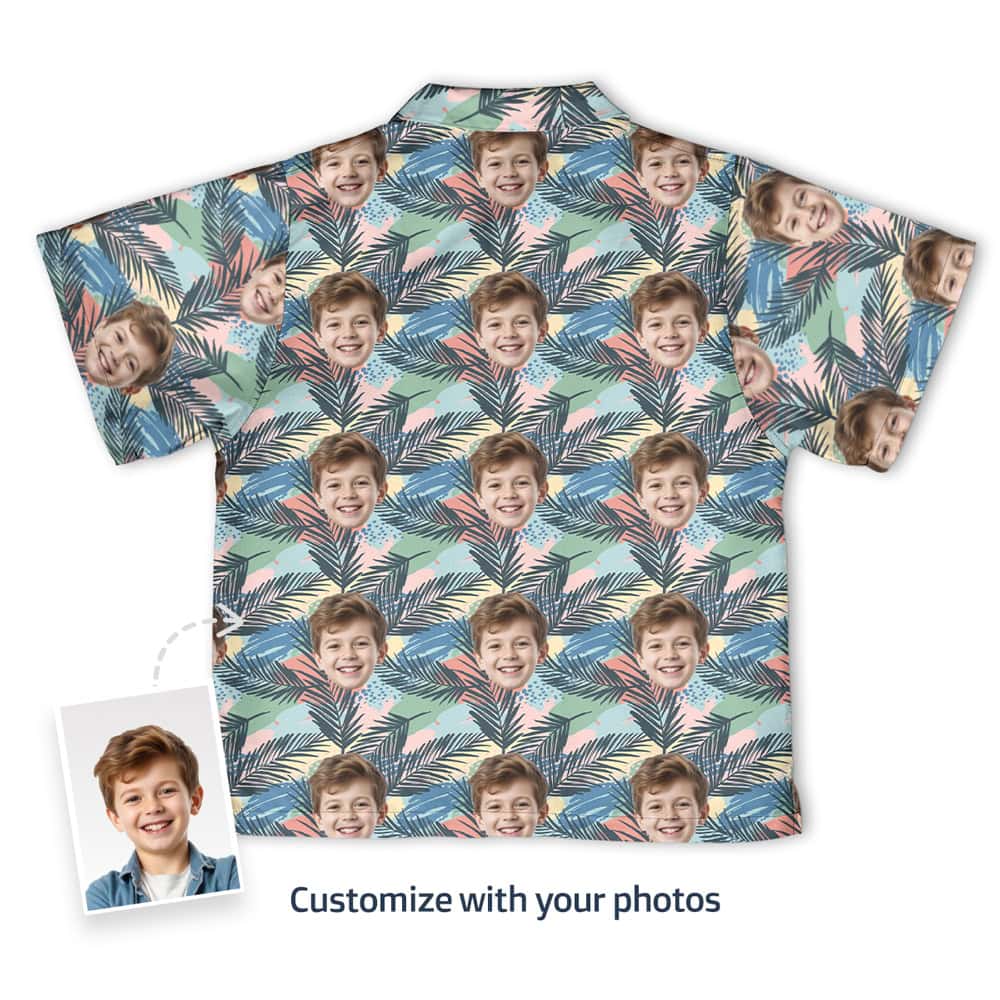 Boys Beach Shirt Back