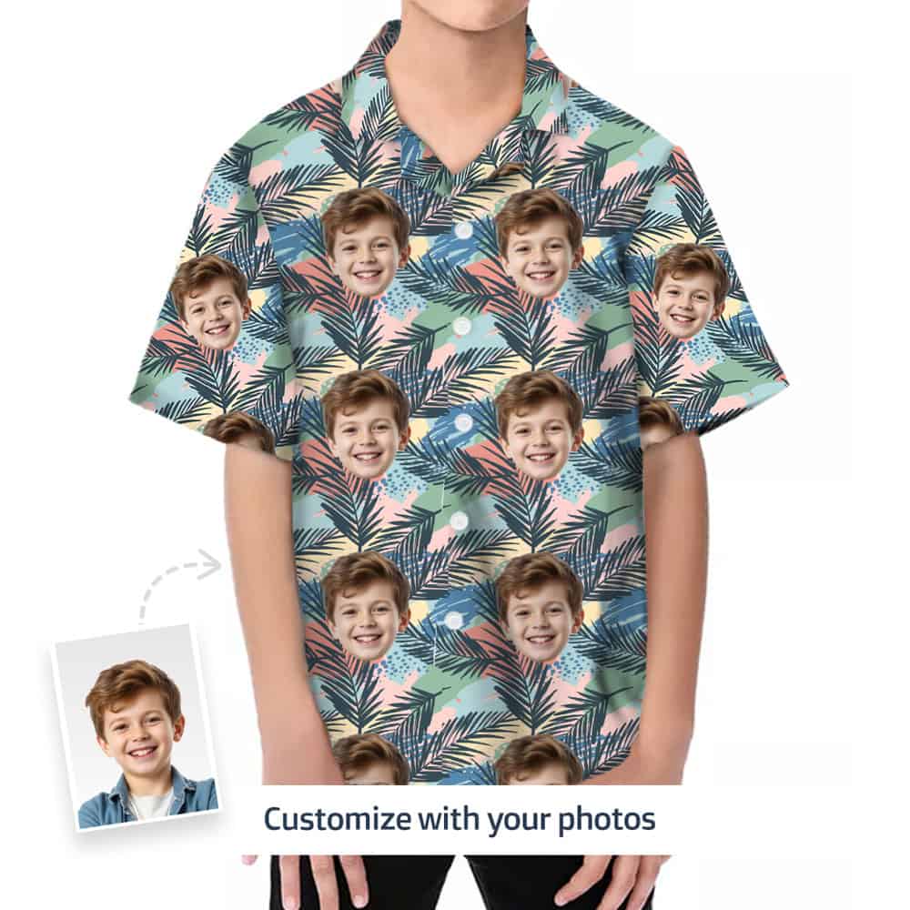 Boys Beach Shirt Front