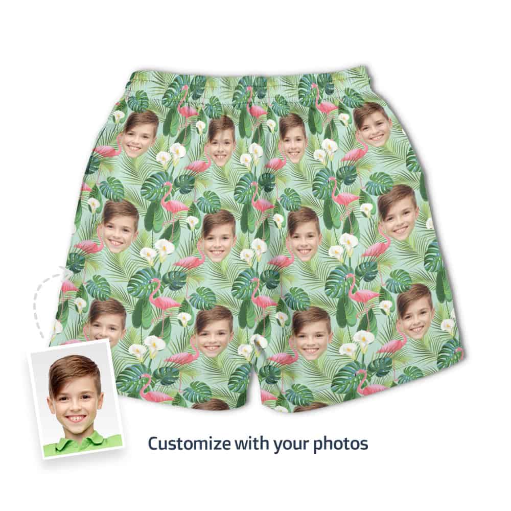Boys Swim Shorts Back