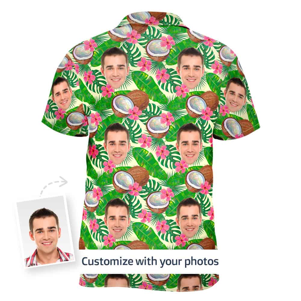 Coconut Hawaiian Shirt Back