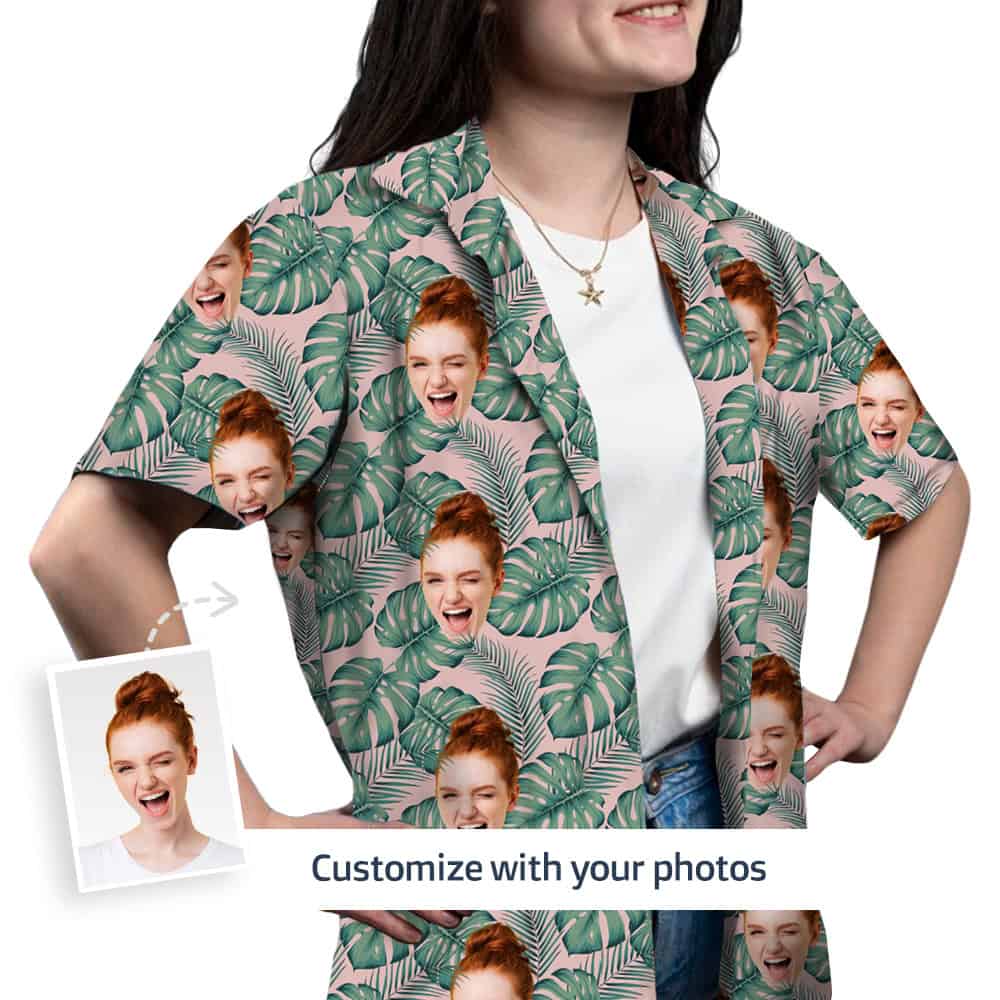 Custom Face Hawaiian Shirt Front