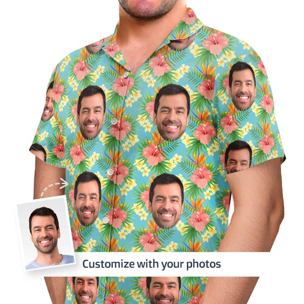 Custom Hawaiian Shirts With Photo Front