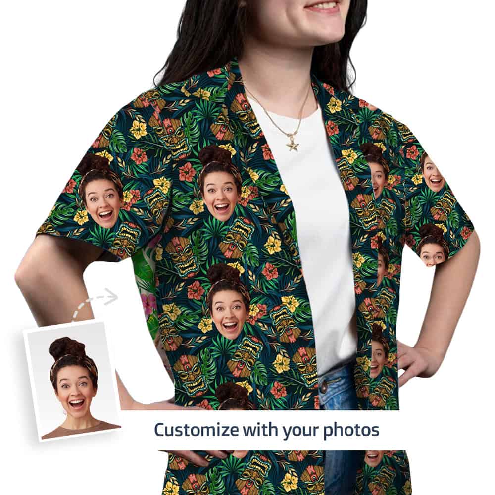 Custom Made Hawaiian Shirts Front