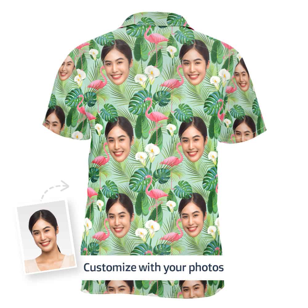 Customized Hawaiian Shirt Back