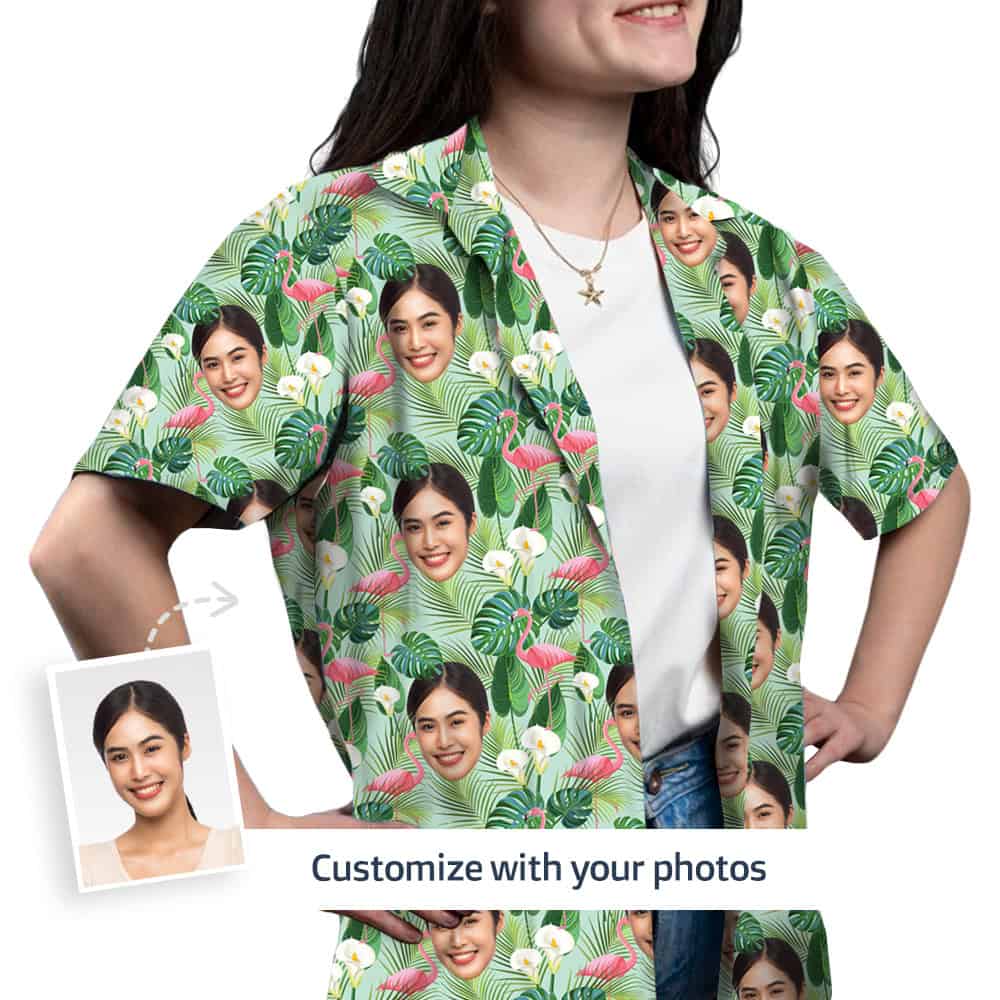 Customized Hawaiian Shirt Front