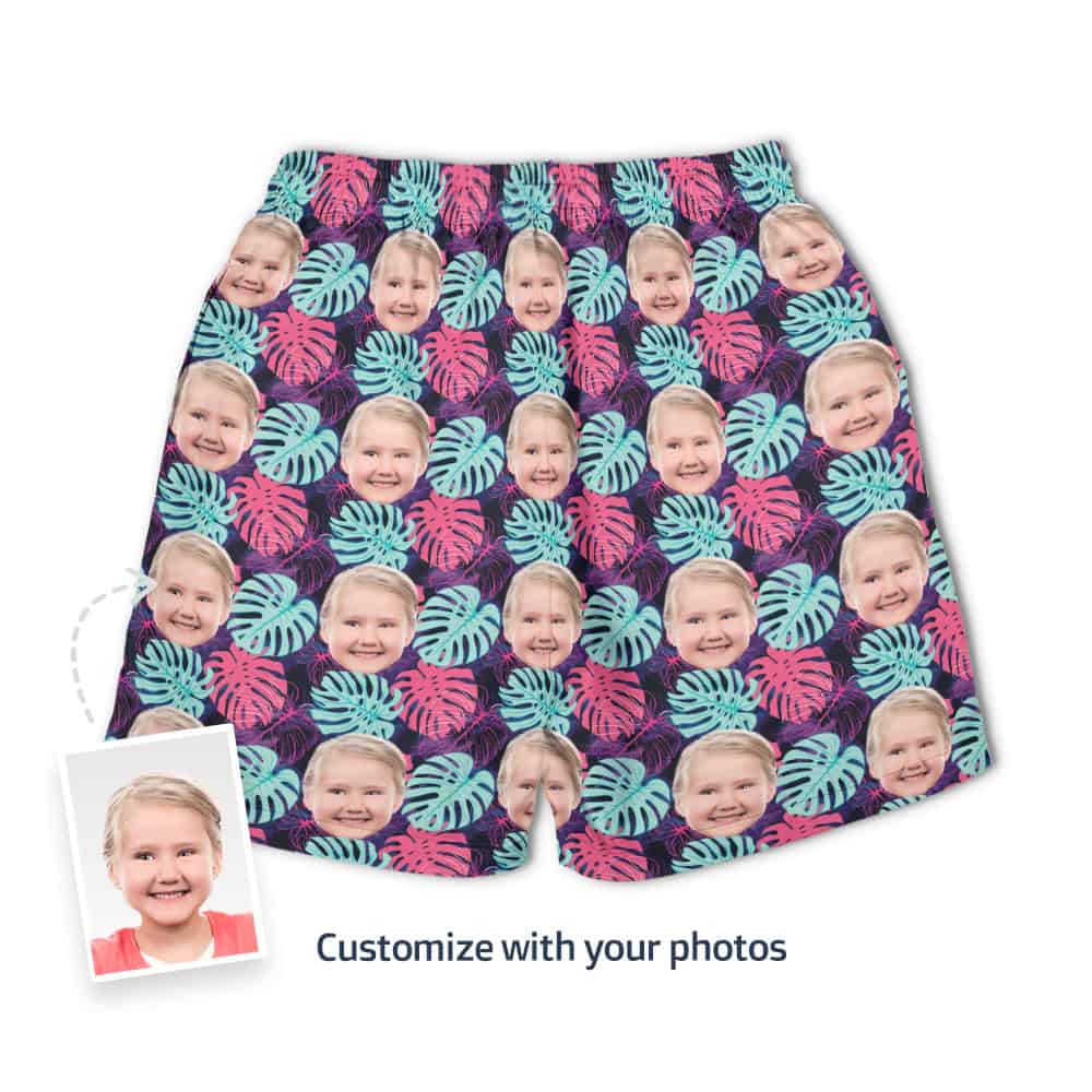 Girls Swim Shorts Back
