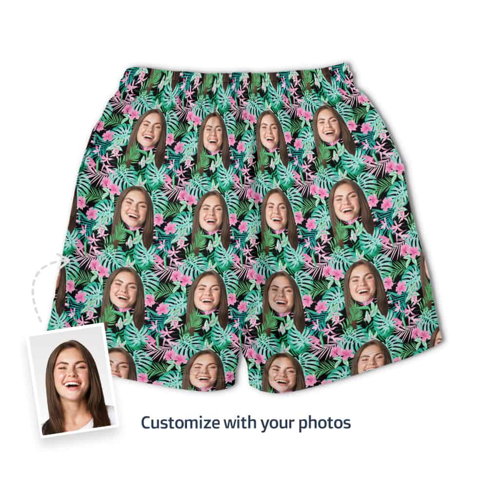 Girls Swim Trunks Back