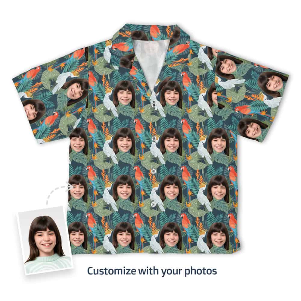 Girls Tropical Shirt