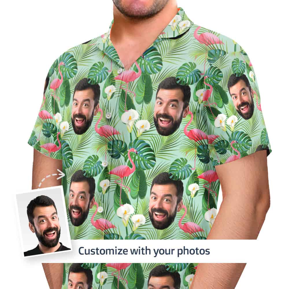 Hawaiian Shirt Custom Front