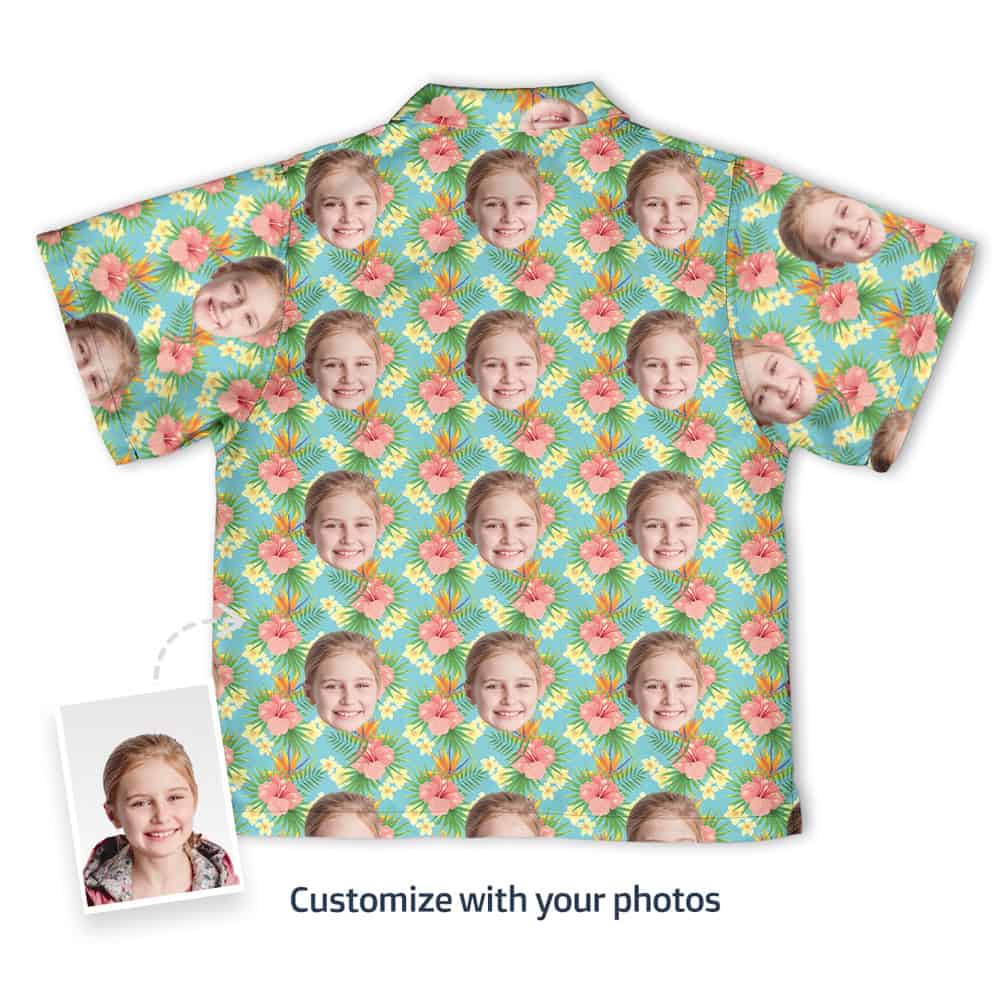 Hawaiian Shirt Girls Back