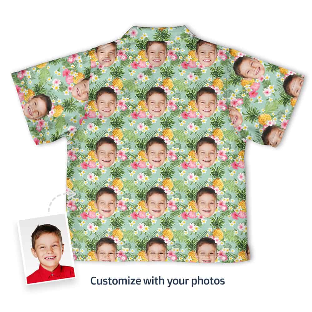 Hawaiian Shirt for Boys Back