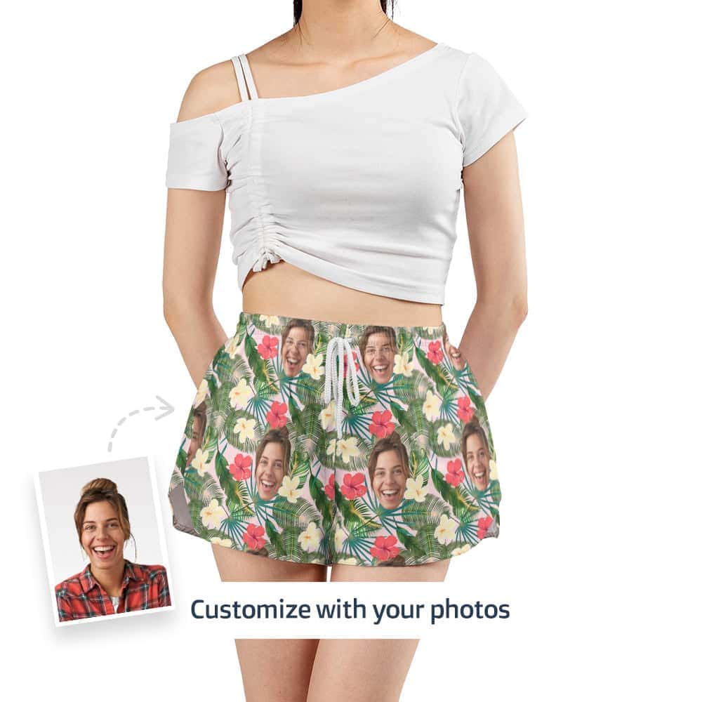 Hawaiian Shorts Womens Front
