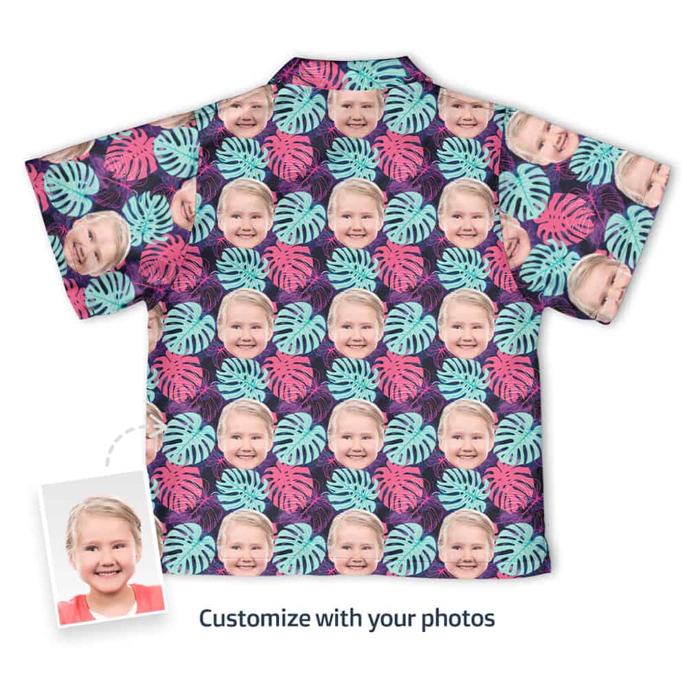 Kids Beach Shirt Back