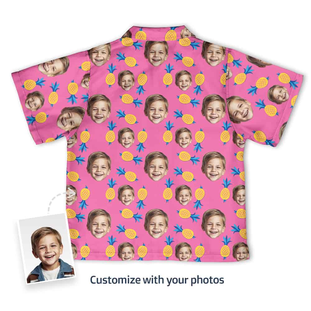 Kids Pineapple Shirt Back