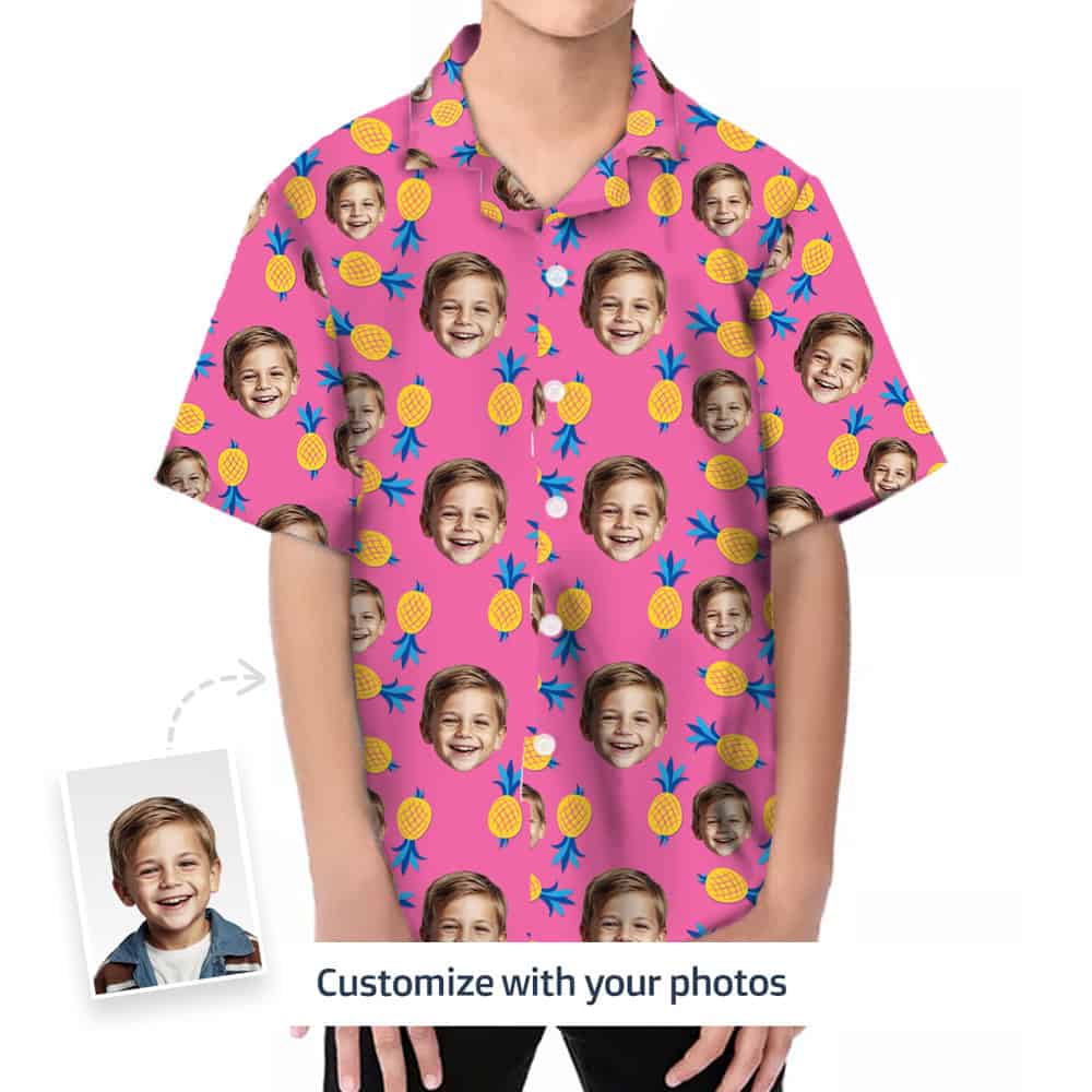 Kids Pineapple Shirt Front