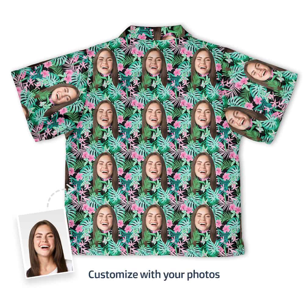 Kids Tropical Shirt Back