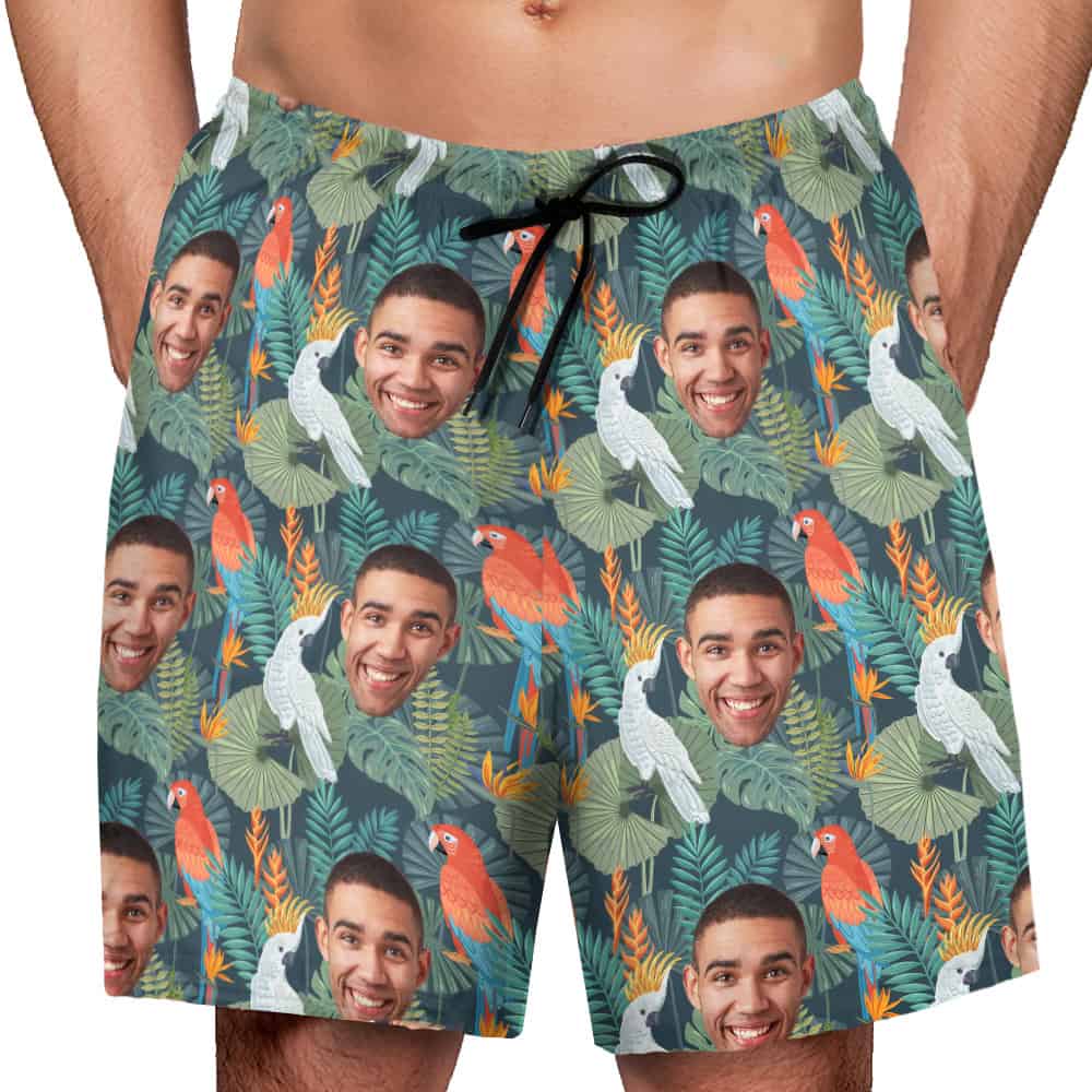 Luau Shorts Model