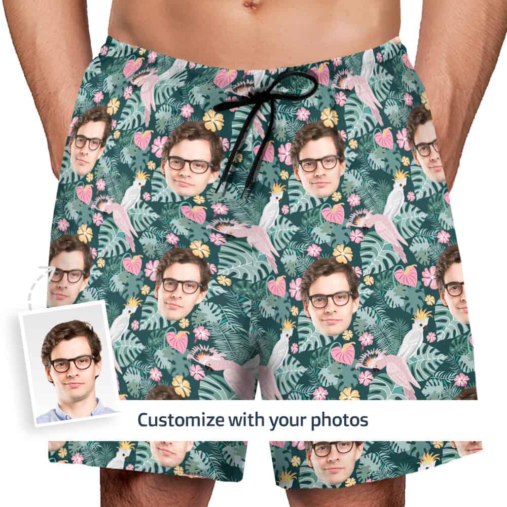 Parrot Shorts Front