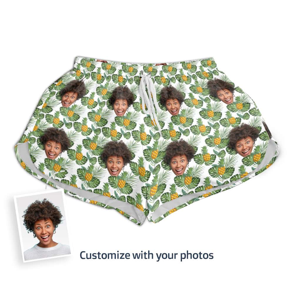 Pineapple Shorts Womens