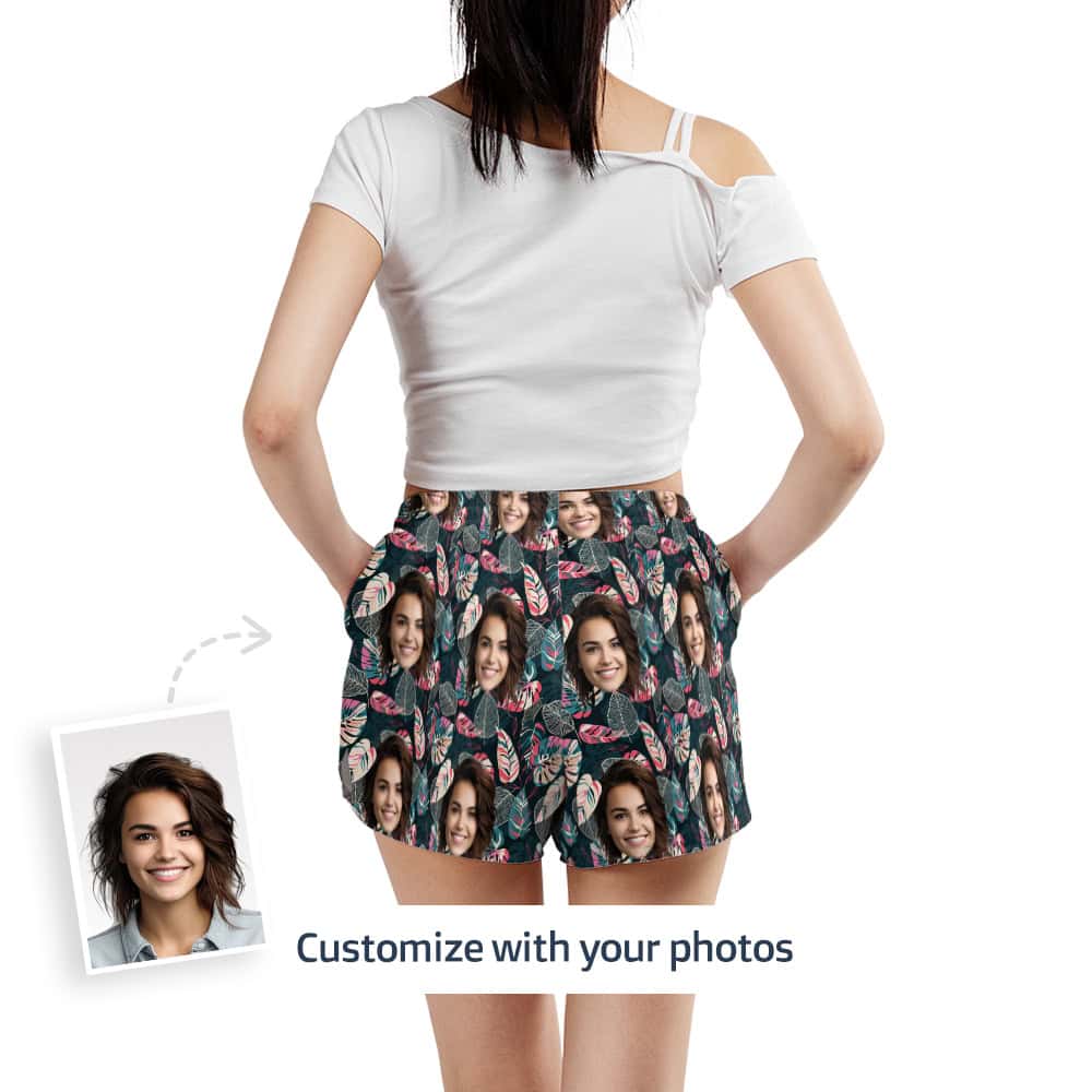 Running Shorts Womens Back