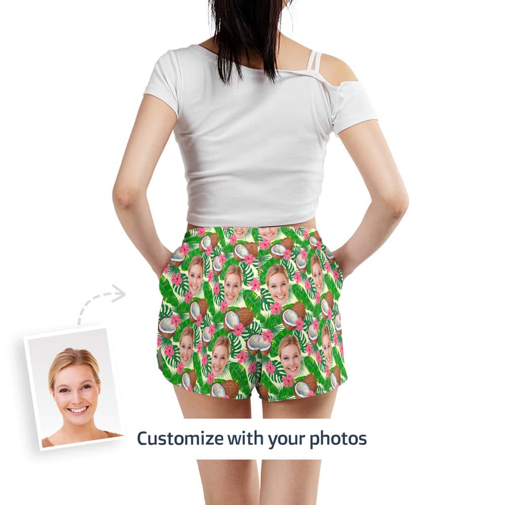 Summer Shorts Womens Back