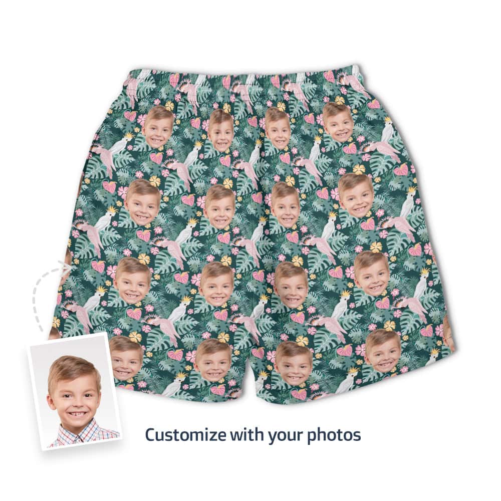 Swim Shorts for Boys Back