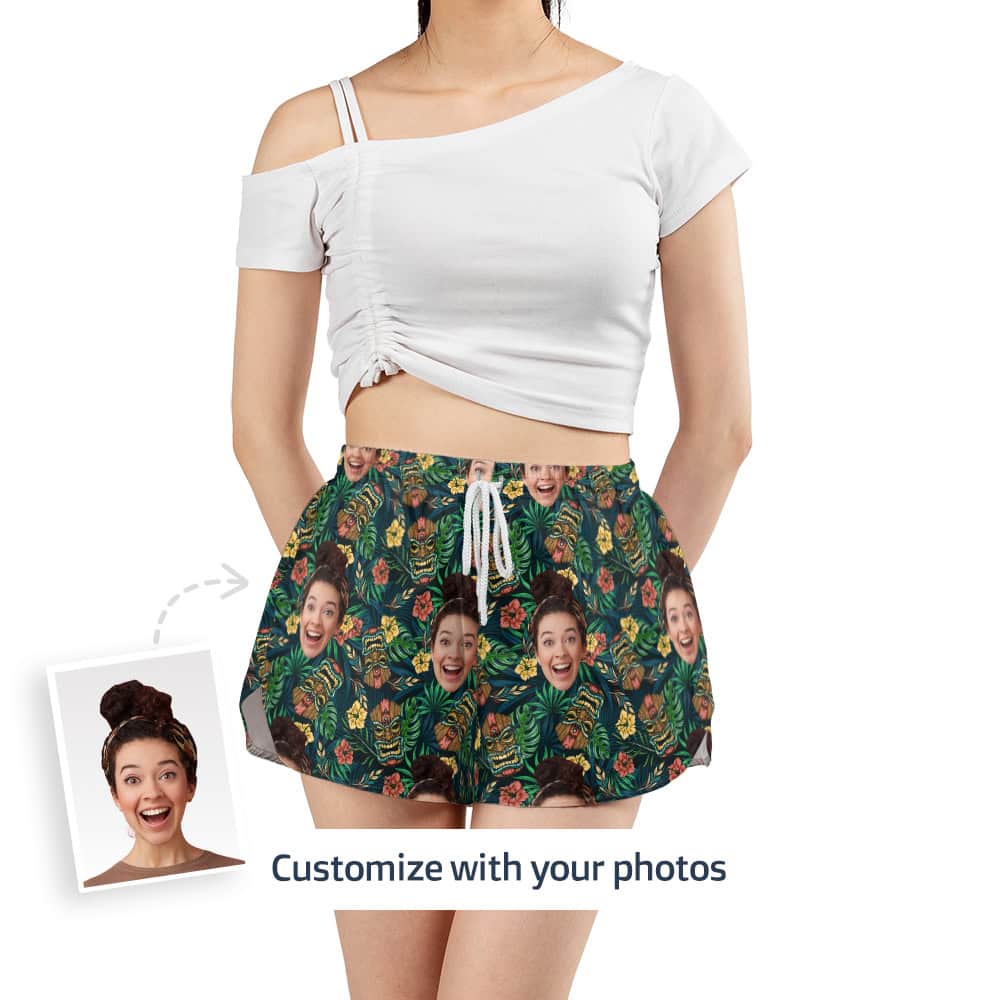 Tiki Shorts Front