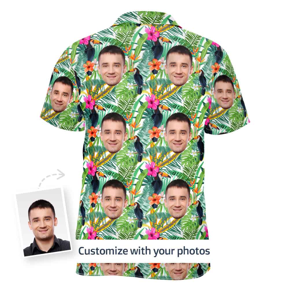 Toucan Hawaiian Shirt Back