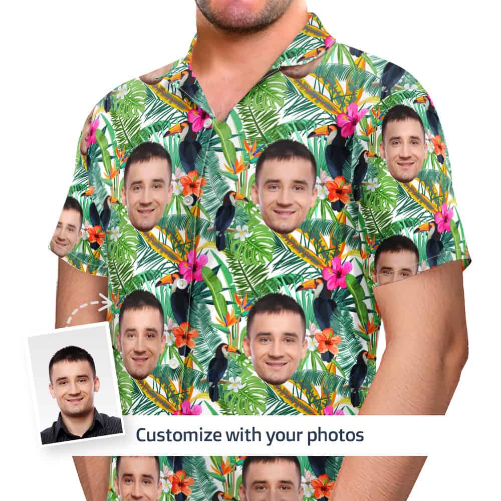 Toucan Hawaiian Shirt Front