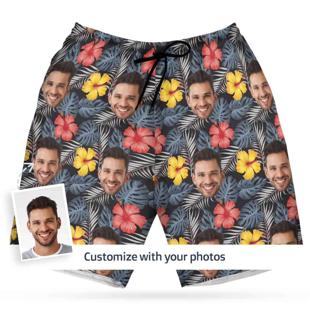 Tropical Print Shorts