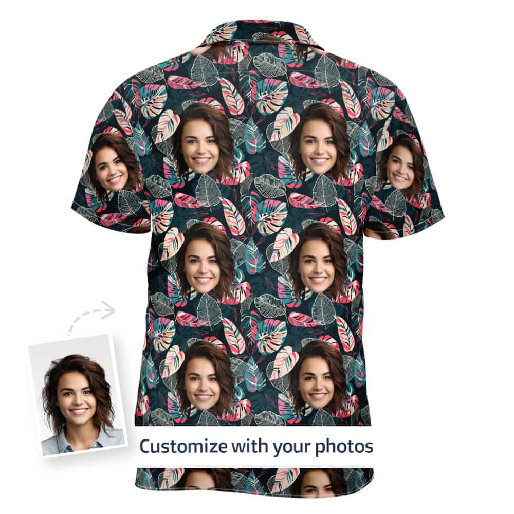 Tropical Shirt Women Back