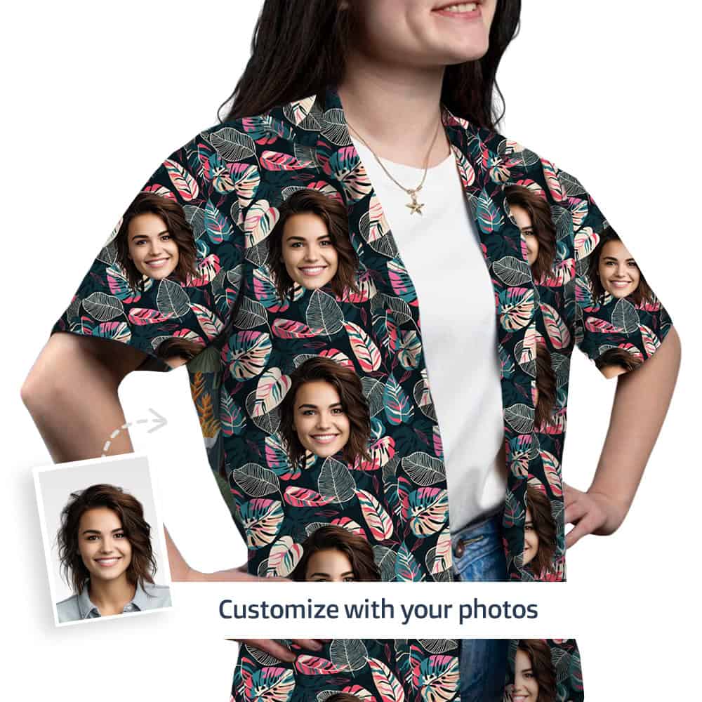Tropical Shirt Women Front