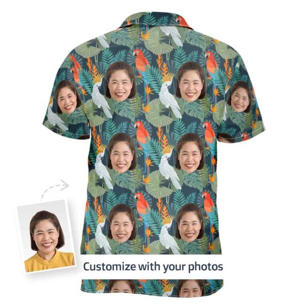 Tropical Shirt Womens Back