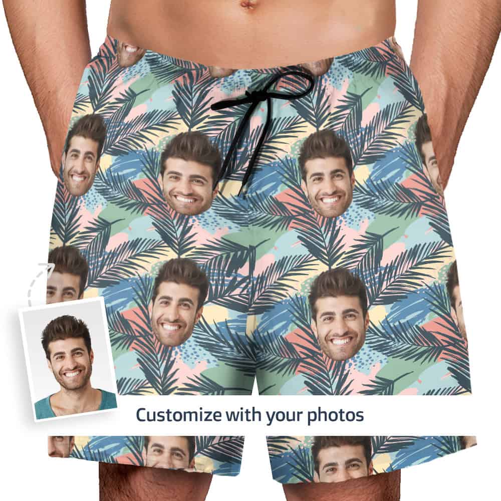 Tropical Shorts Mens Front