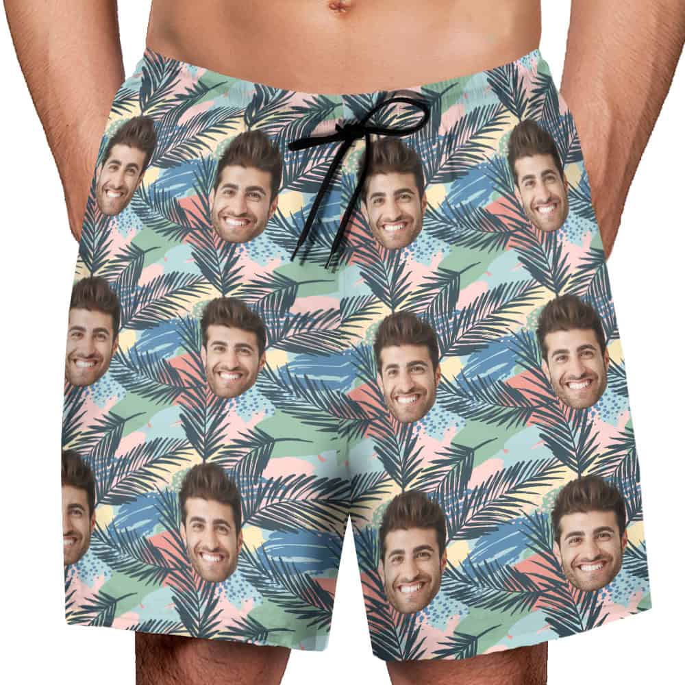 Tropical Shorts Mens Model