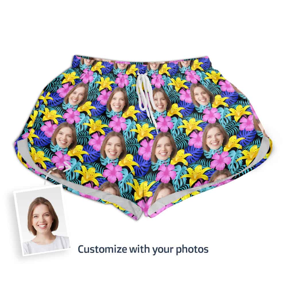 Tropical Shorts Womens