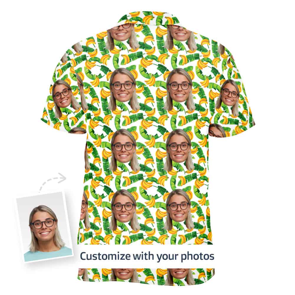 Womens Banana Shirt Back