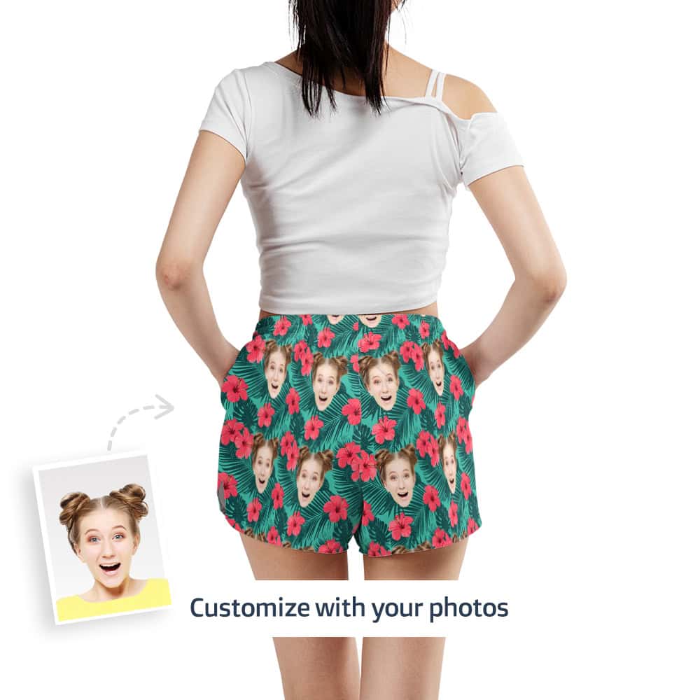 Womens Bikini Shorts Back