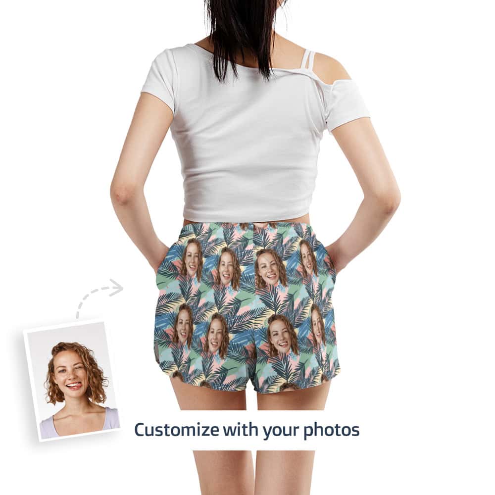 Womens Board Shorts Back