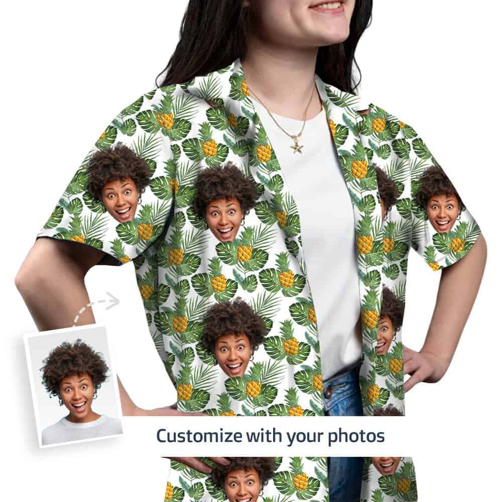 Womens Pineapple Shirt Front