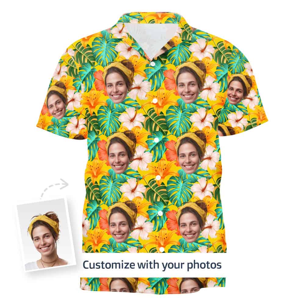 Yellow Hawaiian Shirt