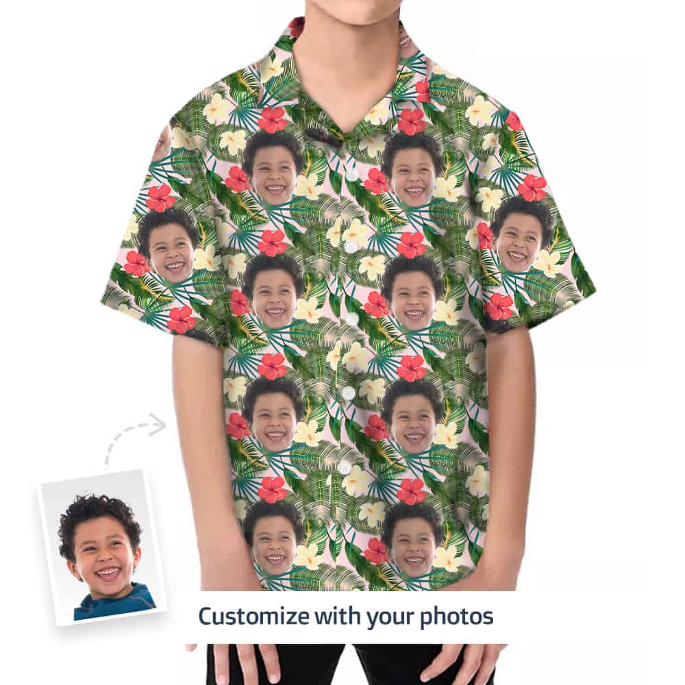 Toddler Hawaiian Shirt Front