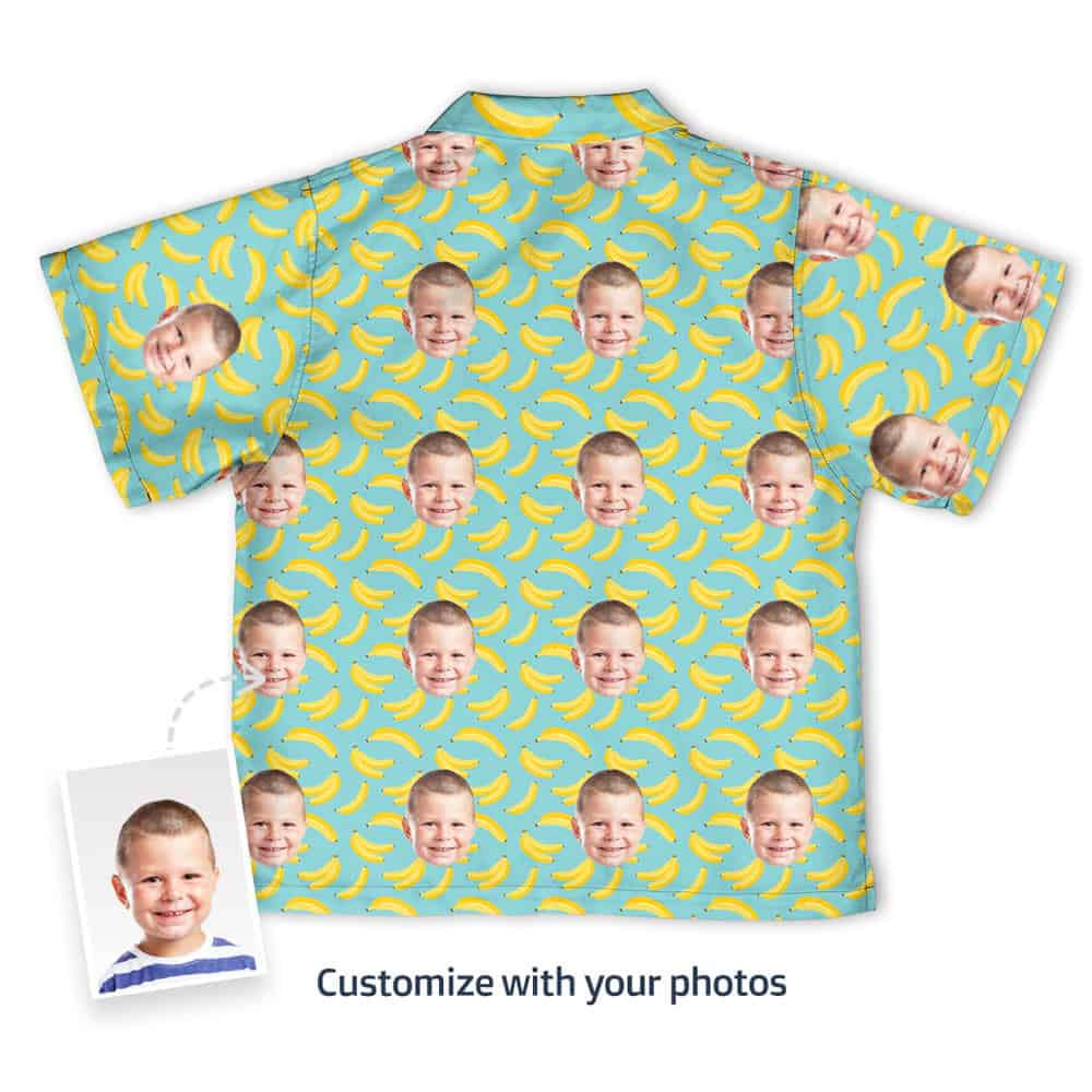 Banana Hawaiian Shirt Back