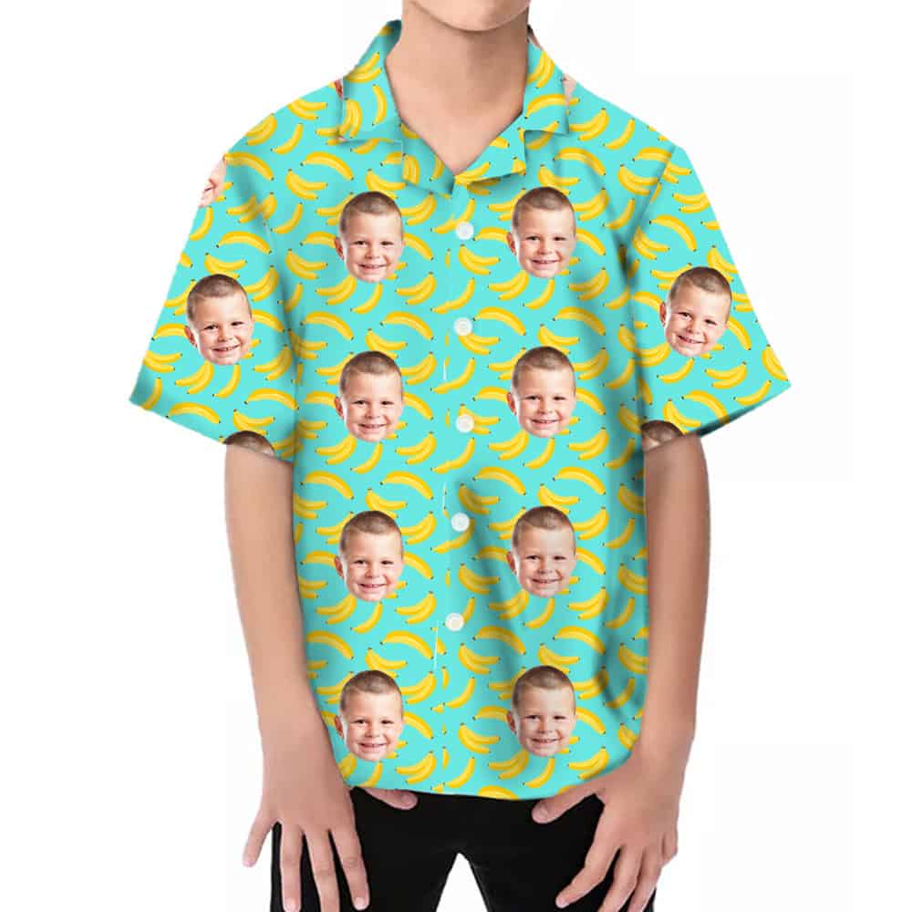 Banana Hawaiian Shirt Model