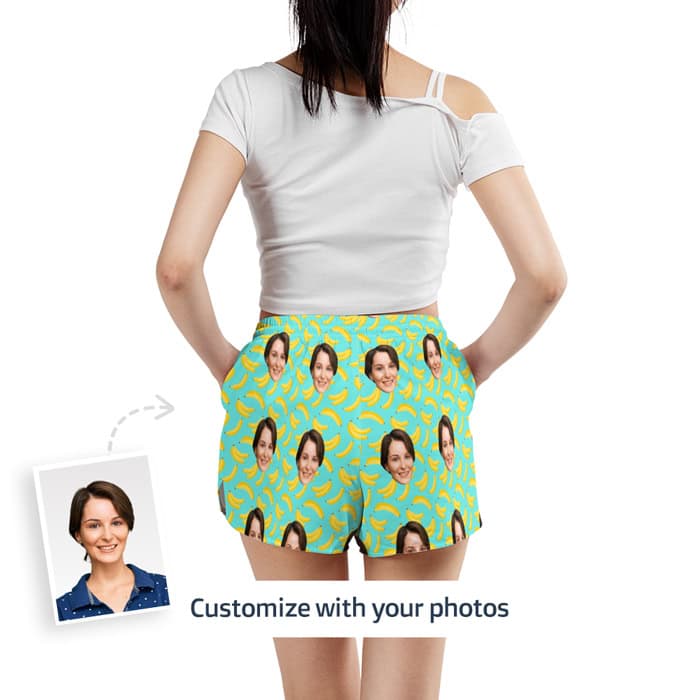 Banana Swim Shorts Back